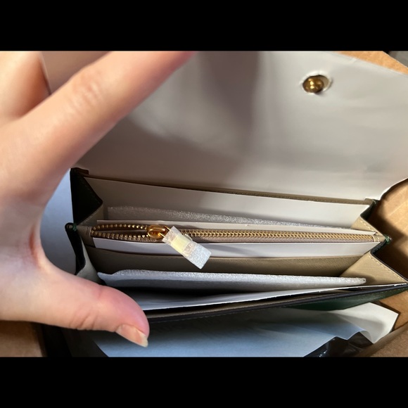 Kate Spade Morgan Continental Wallet -arugula - Picture 2 of 5